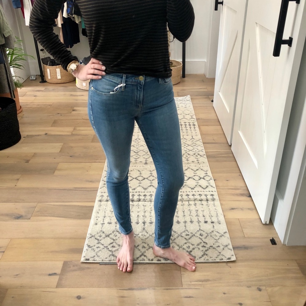 Frame Le Skinny de Jeanne - Rosemead Sand